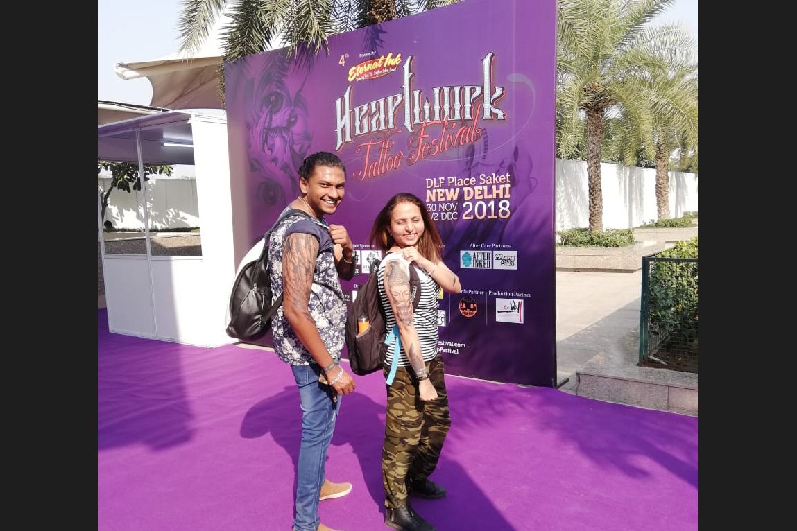 tattoo artist for event in gurgaon